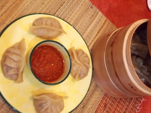 Chicken Momos with Chutney - Indian Curry Shack