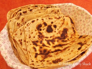 Plain Paranthas - Indian Curry Shack