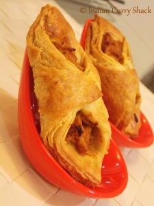 Chicken Puff Pastry - Indian Curry Shack